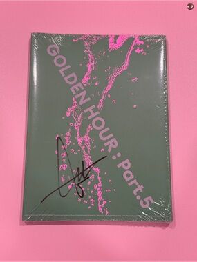 SIGNED Jongho ATEEZ Golden Hour Part 5. Z Version SEALED